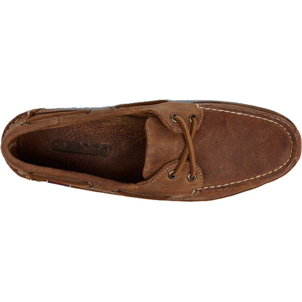 Sebago Mens Schooner Vintage Leather Boat Deck Shoes UK 9 DVL3Q 7X030 66.75